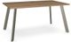 Amisco Customizable Lidya Rectangular Table with 60" Birch Veneer Top -0
