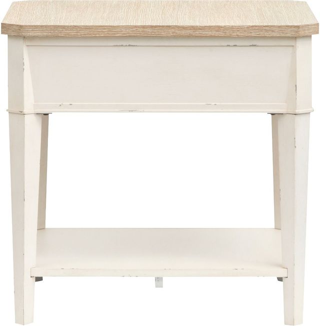Magnussen Home® Echo Isles Driftwood/Sea Pearl Rectangular End Table-3