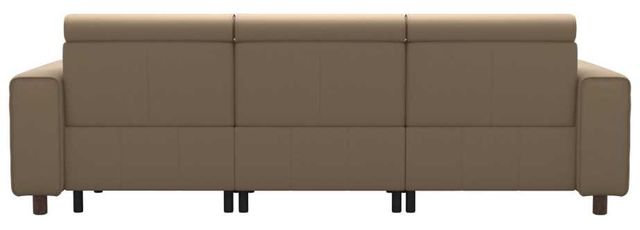 Stressless® by Ekornes® Customizable Emily Wide Arm 3-Seater Sofa with Wood Legs-3