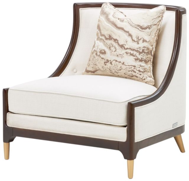 Michael Amini® Belmont Place Espresso Accent Chair-4