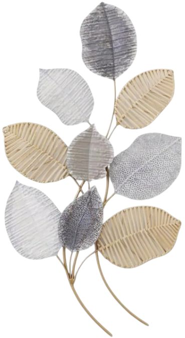 Classy Living Radiant Leafy Wall Decor-0