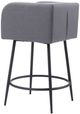 Zuo® Modern Horbat Gray Counter Stool-4
