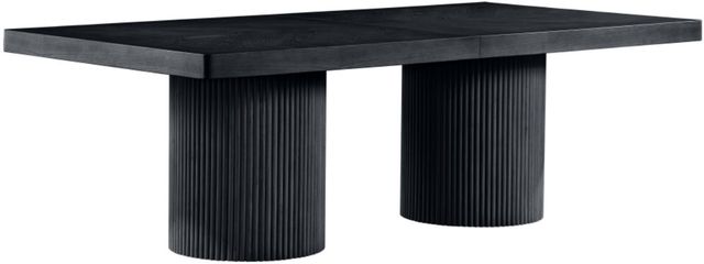 Meridian Furniture Belinda Black 144" Dining Table-1