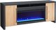 aspenhome® Edison Black 77" Fireplace Console-1