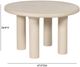 TOV Furniture Barbara Cream Textured 47" Indoor/Outdoor Round Dining Table-2