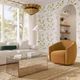 TOV Furniture Jordan Tan Velvet Swivel Accent Chair-1