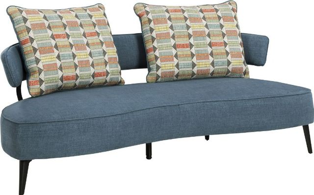Signature Design by Ashley® Hollyann 2-Piece Blue Living Room Set-1