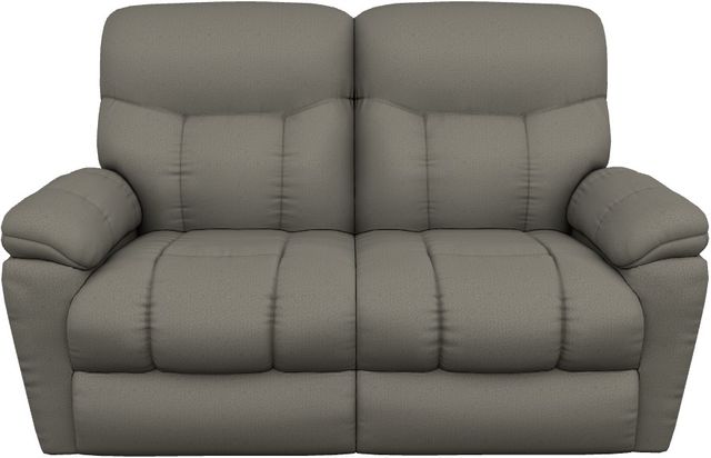 La-Z-Boy® Morrison Silver Power Reclining Loveseat with Headrest-1