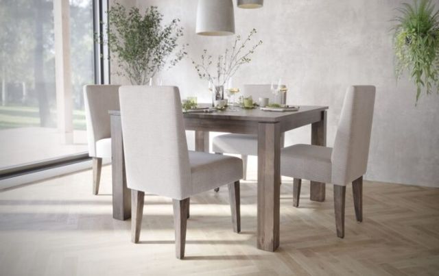Canadel Customizable Loft Legs LF Square Dining Table-3