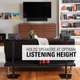 Sanus® WSS21 Black Wireless Speaker Stand-5