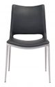 Zuo® Ace Black/Silver Dining Chair-3