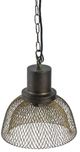 A & B Home Black Small Netted Chandelier-1
