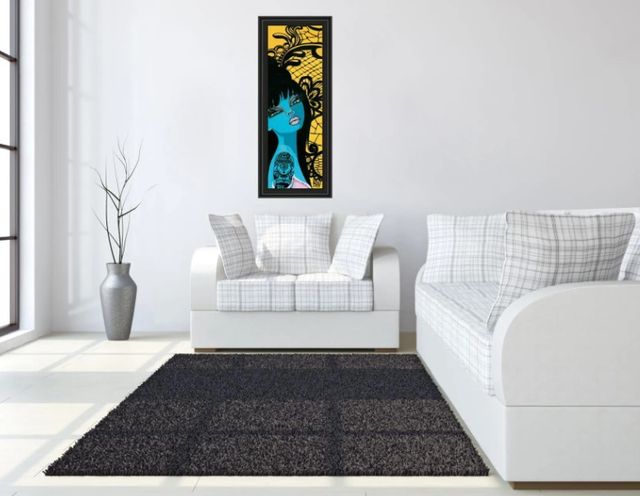 Classy Art Ink Chiffon l By Bev Hogue Wall Art-2