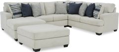 Benchcraft® Lowder 2-Piece Stone Living Room Set