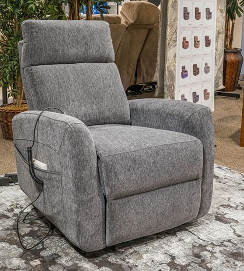 Signature Design by Ashley® Arthington Slate Power Lift Recliner-2