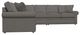 La-Z-Boy® Collins 5-Piece Iron Sectional-1