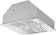 FORNO® Altilia 30" Stainless Steel Island Range Hood-2
