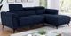 Furniture of America® Napanee 2-Piece Navy Right-Arm Facing Sectional and Chaise-2