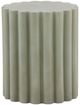 Dovetail Furniture Curtis Pastel Green Concrete Outdoor Side Table-0
