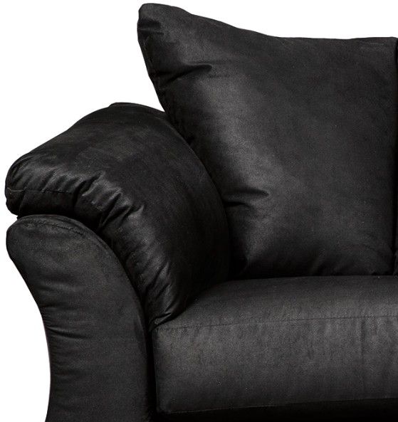 Signature Design by Ashley® Darcy Black Sofa-1