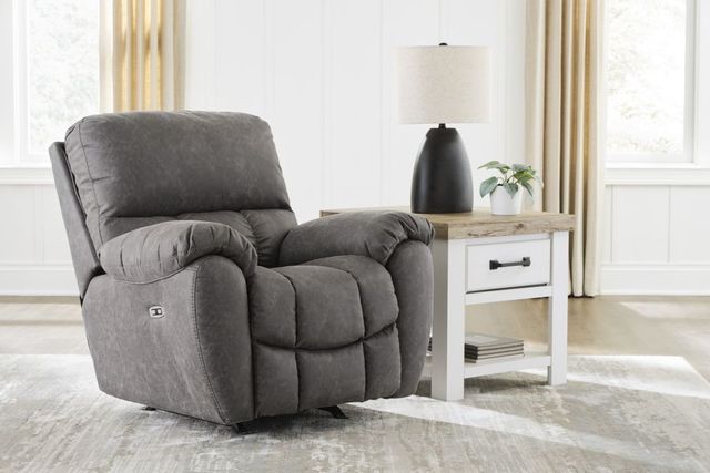 Signature Design by Ashley® Bakerstein Galaxy Power Rocker Recliner with Adjustable Headrest  -1