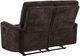 Coaster® Navarro Dark Brown Chenille Upholstered Manual Recining Loveseat-4