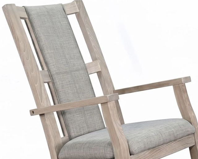 Sunny Designs™ Mara Light Gray Modern Rocking Chair-3