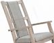Sunny Designs™ Mara Light Gray Modern Rocking Chair-4