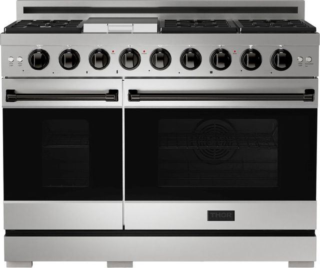 Thor Kitchen® Gordon Ramsay Series 48" Stainless Steel Pro Style Gas Range-0