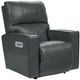 La-Z-Boy® Maddox Slate Leather Power Rocking Recliner with Headrest and Lumbar-0