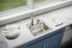 Elkay Lustertone® Classic Lustrous Satin 17" x 16" x 7-5/8" OS4-Hole Single Bowl Drop-In Sink-1
