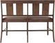 Jofran Inc. Mission Viejo Warm Brown Counter Bench-4