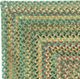 Capel Rugs Bear Creek Sage 24" x 36" Concentric Rectangle Throw Rug-1