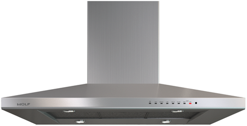 Wolf® 42" Stainless Steel Cooktop Island Hood-0