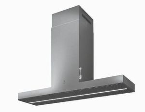 Elica Iconic Series Haiku Island 48" Stainless Steel Island Range Hood Front view of the Elica Iconic Series Haiku Island 48" Stainless Steel Island Range Hood