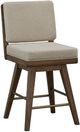 Bernards Elure Avenger Pumice/Latte Swivel Counter Stool-0