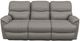 La-Z-Boy® Trouper Charcoal Power Reclining Sofa with Headrest and Lumbar-1