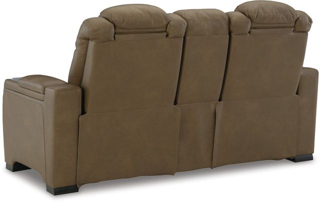 Signature Design by Ashley® Strikefirst Nutmeg Power Reclining Loveseat-2