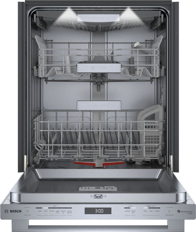 Bosch Benchmark® 24" Stainless Steel Top Control Built-In Dishwasher -1