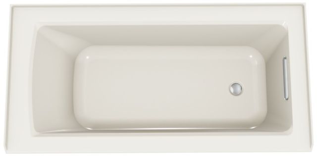 KOHLER® Archer® Biscuit 60" x 30" Alcove Bath - Right Drain-2