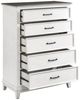 Homelegance® Chesterton Antique White/Dark Brown Chest-3
