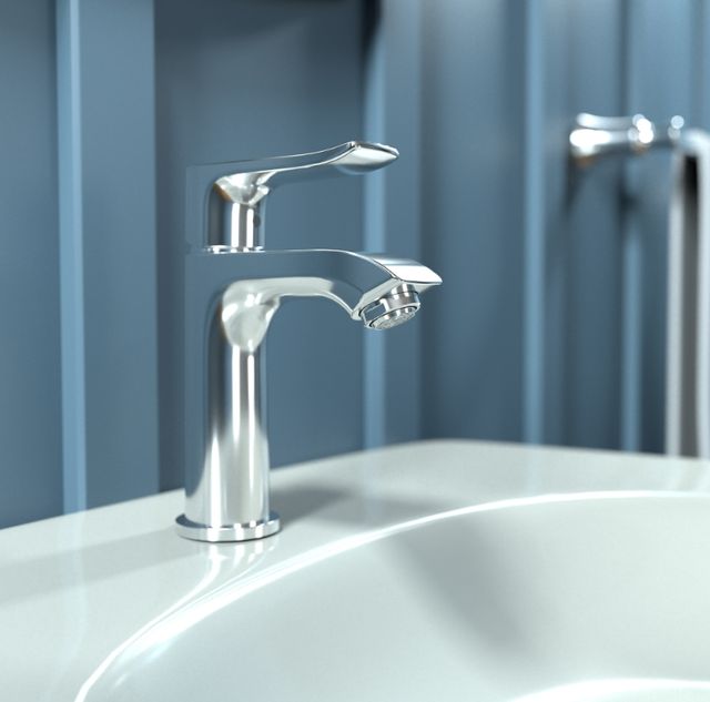 Hansgrohe Metris Chrome 1.2 GPM Single-Hole Faucet with Pop-Up Drain-1