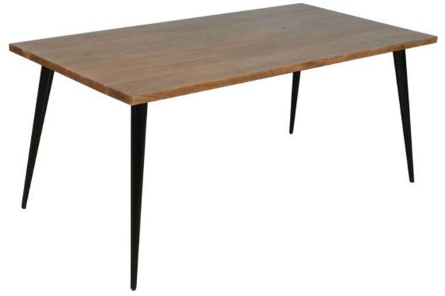 Jofran Inc. Prelude Suede Dining Table with Black Base-0