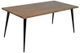 Jofran Inc. Prelude Suede Dining Table with Black Base-0