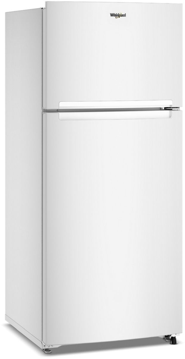 Whirlpool® 33" 16.35 Cu. Ft. White Top Freezer Refrigerator with Total Coverage Cooling-2