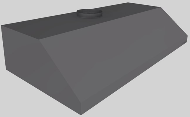 Vent-A-Hood® 42" Under Cabinet Range Hood-Gunsmoke-2