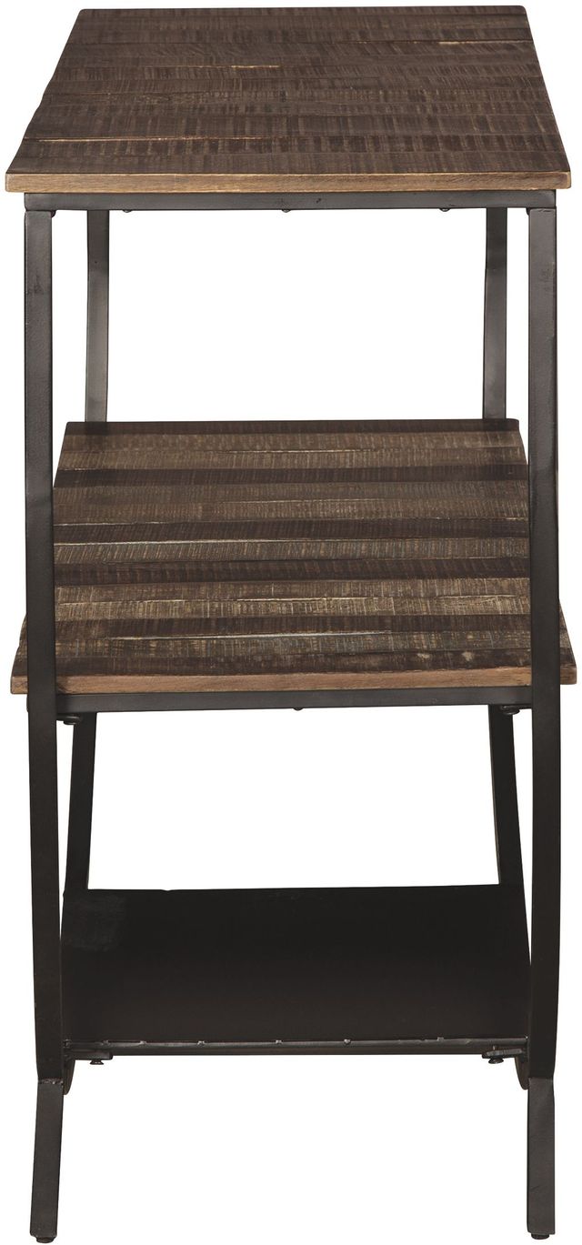 Signature Design by Ashley® Lamoney Gray/White/Brown Console Sofa Table-1