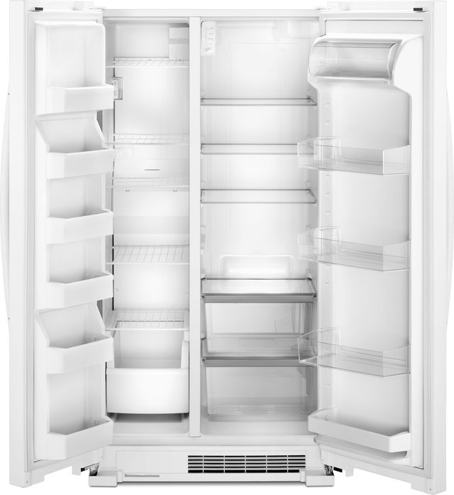 Whirlpool® 36 in. 25.1 Cu. Ft. Side-By-Side Refrigerator-White-3