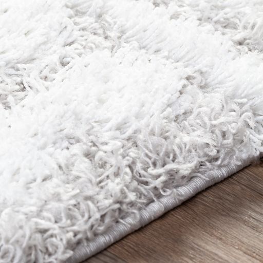 Surya Urban Shag Light Gray/White 8'x10' Area Rug-2