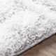 Surya Urban Shag Light Gray/White 8'x10' Area Rug-2